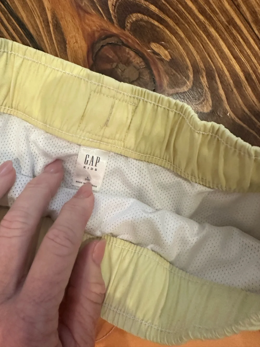 GAP Orange Ombre Swim Shorts
